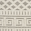 image:imageNourison Home Elwood Mocha 22 x 45 Area Rug Modern Moroccan Easy Cleaning Non Shedding Bed Room Living Room Dining Room Kitchen 2 x 4IvoryGrey