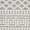 image:imageNourison Home Elwood Mocha 22 x 45 Area Rug Modern Moroccan Easy Cleaning Non Shedding Bed Room Living Room Dining Room Kitchen 2 x 4IvorySlate