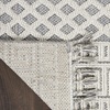 image:imageNourison Home Elwood Mocha 22 x 45 Area Rug Modern Moroccan Easy Cleaning Non Shedding Bed Room Living Room Dining Room Kitchen 2 x 4IvorySlate