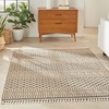 image:imageNourison Home Elwood Mocha 22 x 45 Area Rug Modern Moroccan Easy Cleaning Non Shedding Bed Room Living Room Dining Room Kitchen 2 x 4Mocha