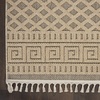 image:imageNourison Home Elwood Mocha 22 x 45 Area Rug Modern Moroccan Easy Cleaning Non Shedding Bed Room Living Room Dining Room Kitchen 2 x 4Mocha