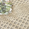 image:imageNourison Home Elwood Mocha 22 x 45 Area Rug Modern Moroccan Easy Cleaning Non Shedding Bed Room Living Room Dining Room Kitchen 2 x 4Mocha