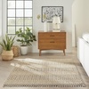 image:imageNourison Home Elwood Mocha 22 x 45 Area Rug Modern Moroccan Easy Cleaning Non Shedding Bed Room Living Room Dining Room Kitchen 2 x 4Mocha