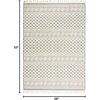 image:imageNourison Home Elwood Mocha 22 x 45 Area Rug Modern Moroccan Easy Cleaning Non Shedding Bed Room Living Room Dining Room Kitchen 2 x 4Mocha
