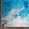 image:imageNourison Home Le Reve Seafoam 79 x 99 Area Rug  Easy Clean Non Shedding Bed Room Living Room Dining Room Kitchen 8 x 10Seafoam