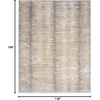 image:imageNourison Home Modern Abstract Grey Gold 710 x 10 Area Rug  Easy Clean Non Shedding Bed Room Living Room Dining Room Kitchen 8 x 10Grey Gold
