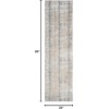image:imageNourison Home Modern Abstract Grey Gold 710 x 10 Area Rug  Easy Clean Non Shedding Bed Room Living Room Dining Room Kitchen 8 x 10Grey Gold