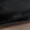 image:imageNourison Home Soft Plush Rabbit Fur Black 4 x 6 Area Rug  Easy Clean Non Shedding Bed Room Living Room Dining Room Kitchen 4 x 6Black