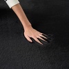 image:imageNourison Home Soft Plush Rabbit Fur Black 4 x 6 Area Rug  Easy Clean Non Shedding Bed Room Living Room Dining Room Kitchen 4 x 6Black