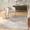 image:imageNourison Home Ambiance Grey Silver 53 x 73 Area Rug Easy Clean Non Shedding Bed Room Living Room Dining Room Kitchen 5 x 7Grey Silver