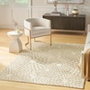 image:imageNourison Home Ambiance Grey Silver 53 x 73 Area Rug Easy Clean Non Shedding Bed Room Living Room Dining Room Kitchen 5 x 7Ivory Gold
