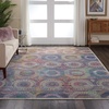 image:imageNourison Home Global Vintage Multicolor 810 x 1110 Area Rug  Easy Clean Non Shedding Bed Room Living Room Dining Room Kitchen 9 x 12810 x 1110 Rectangular