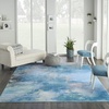 image:imageNourison Home Le Reve Seafoam 79 x 99 Area Rug  Easy Clean Non Shedding Bed Room Living Room Dining Room Kitchen 8 x 10Multicolored