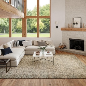 image:imageNourison Home Vail Beige Multicolor 79 x 99 Area Rug  Easy Clean Non Shedding Bed Room Living Room Dining Room Kitchen 8 x 10IvoryMulti
