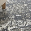 image:imageMichael Amini MA90 Uptown Beige Aqua 22 x 76 Area Rug  Easy Clean Non Shedding Bed Room Living Room Dining Room Kitchen 8 RunnerCharcoal Grey