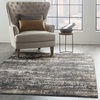 image:imageMichael Amini MA90 Uptown Beige Aqua 22 x 76 Area Rug  Easy Clean Non Shedding Bed Room Living Room Dining Room Kitchen 8 RunnerCharcoal Grey