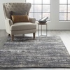 image:imageMichael Amini MA90 Uptown Beige Aqua 22 x 76 Area Rug  Easy Clean Non Shedding Bed Room Living Room Dining Room Kitchen 8 RunnerCharcoal Grey