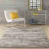 image:imageMichael Amini MA90 Uptown Beige Aqua 22 x 76 Area Rug  Easy Clean Non Shedding Bed Room Living Room Dining Room Kitchen 8 RunnerIvoryGrey