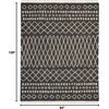 image:imageNourison Home Marrakesh Shag Moroccan Silver 22 x 4 Area Rug Easy Cleaning Non Shedding Bed Room Living Room Dining Room Kitchen 2x4Charcoal