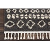 image:imageNourison Home Marrakesh Shag Moroccan Silver 22 x 4 Area Rug Easy Cleaning Non Shedding Bed Room Living Room Dining Room Kitchen 2x4Charcoal