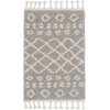 image:imageNourison Home Marrakesh Shag Moroccan Silver 22 x 4 Area Rug Easy Cleaning Non Shedding Bed Room Living Room Dining Room Kitchen 2x4Silver