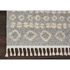 image:imageNourison Home Marrakesh Shag Moroccan Silver 22 x 4 Area Rug Easy Cleaning Non Shedding Bed Room Living Room Dining Room Kitchen 2x4Silver