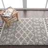 image:imageNourison Home Marrakesh Shag Moroccan Silver 22 x 4 Area Rug Easy Cleaning Non Shedding Bed Room Living Room Dining Room Kitchen 2x4Silver