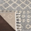 image:imageNourison Home Marrakesh Shag Moroccan Silver 22 x 4 Area Rug Easy Cleaning Non Shedding Bed Room Living Room Dining Room Kitchen 2x4Silver