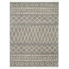image:imageNourison Home Marrakesh Shag Moroccan Silver 22 x 4 Area Rug Easy Cleaning Non Shedding Bed Room Living Room Dining Room Kitchen 2x4Silver