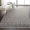 image:imageNourison Home Marrakesh Shag Moroccan Silver 22 x 4 Area Rug Easy Cleaning Non Shedding Bed Room Living Room Dining Room Kitchen 2x4Silver