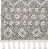 image:imageNourison Home Marrakesh Shag Moroccan Silver 22 x 4 Area Rug Easy Cleaning Non Shedding Bed Room Living Room Dining Room Kitchen 2x4Silver