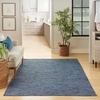 image:imageNourison Home Washable Solutions IndoorOutdoor Navy Blue 5 x 7 Area Rug Easy Cleaning Non Shedding Bed Room Living Room Dining Room Backyard Deck Patio 5x7Navy Blue