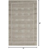 image:imageNourison Home Westport Lime 36 x 56 Area Rug  Easy Clean Non Shedding Bed Room Living Room Dining Room Kitchen 4 x 6Grey