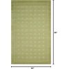 image:imageNourison Home Westport Lime 36 x 56 Area Rug  Easy Clean Non Shedding Bed Room Living Room Dining Room Kitchen 4 x 6Lime
