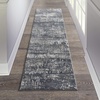 image:imageMichael Amini MA90 Uptown Beige Aqua 22 x 76 Area Rug  Easy Clean Non Shedding Bed Room Living Room Dining Room Kitchen 8 RunnerCharcoal Grey