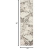 image:imageNourison Home Elation Ivory Grey 2 x 3 Area Rug  Easy Clean Non Shedding Bed Room Living Room Dining Room Kitchen 2 x 3IvoryGrey