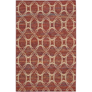 image:imageNourison Home Spectrum Paprika Rectangle Area Rug 3Feet 9Inches by 5Feet 9Inches 39 x 59Paprika