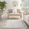 image:imageNourison Home Elation Ivory Grey 710 x Round Area Rug  Easy Clean Non Shedding Bed Room Living Room Dining Room Kitchen 8 x RoundIvory Grey