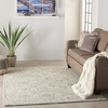 image:imageNourison Home Vail Abstract BeigeGrey 79 x 99 Area Rug Easy Clean Non Shedding Bed Room Living Room Dining Room Kitchen 8x10BeigeGrey