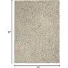 image:imageNourison Home Vail Abstract BeigeGrey 79 x 99 Area Rug Easy Clean Non Shedding Bed Room Living Room Dining Room Kitchen 8x10BeigeGrey