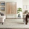 image:imageNourison Home Vail Abstract BeigeGrey 79 x 99 Area Rug Easy Clean Non Shedding Bed Room Living Room Dining Room Kitchen 8x10BeigeGrey