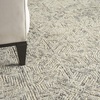 image:imageNourison Home Vail Abstract BeigeGrey 79 x 99 Area Rug Easy Clean Non Shedding Bed Room Living Room Dining Room Kitchen 8x10BeigeGrey