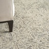 image:imageNourison Home Vail Abstract BeigeGrey 79 x 99 Area Rug Easy Clean Non Shedding Bed Room Living Room Dining Room Kitchen 8x10BeigeGrey