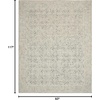 image:imageNourison Home Vail Abstract BeigeGrey 79 x 99 Area Rug Easy Clean Non Shedding Bed Room Living Room Dining Room Kitchen 8x10IvoryNavy