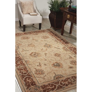 image:imageNourison Home Heritage Hall Mist 56 x 86 Area Rug  Easy Clean Non Shedding Bed Room Living Room Dining Room Kitchen 6 x 9Mist