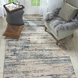 image:imageNourison Home Rustic Textures Vintage BeigeGrey 710 x round Area Rug Easy Cleaning Non Shedding Bed Room Living Room Dining Room Kitchen 8 RoundBeigeGrey