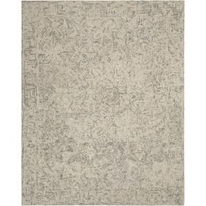 image:imageNourison Home Vail Abstract BeigeGrey 79 x 99 Area Rug Easy Clean Non Shedding Bed Room Living Room Dining Room Kitchen 8x10BeigeGrey