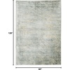 image:imageCalvin Klein Home Maya Mercury 76 x 106 Area Rug  Easy Clean Non Shedding Bed Room Living Room Dining Room Kitchen 8 x 11Mercury