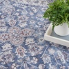 image:imageNicole Curtis Machine Washable Series 1 Traditional Navy Ivory 6 x 9 Area Rug Easy Cleaning Non Shedding Bed Room Living Room Dining Room Kitchen 6x9