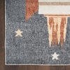 image:imageNourison Astra Machine Washable 53 x 7 Sky Blue Indoor Rug